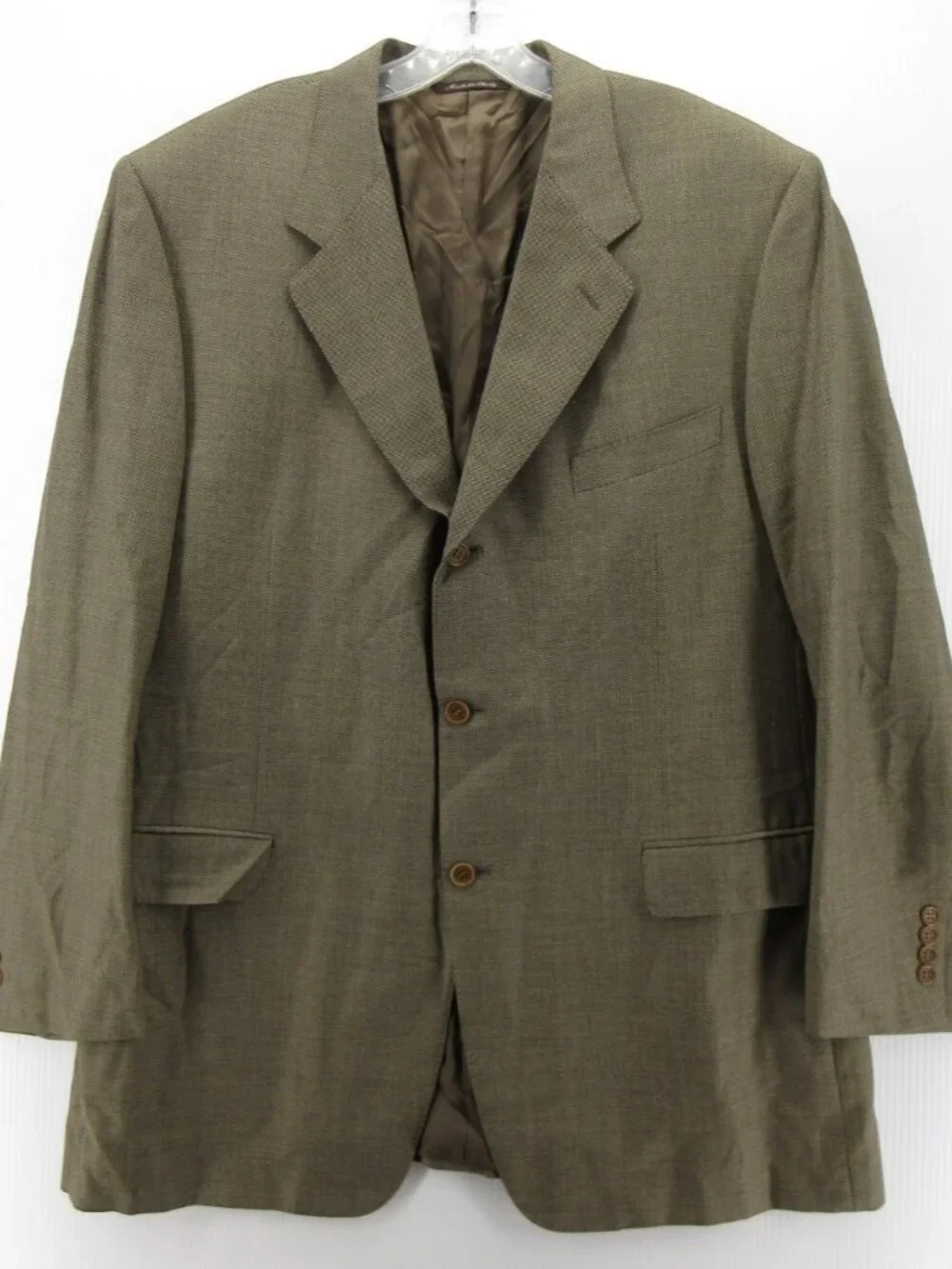 Canali Sport Coat 48 Long Saks Fifth Avenue Blazer Wool Super 120s
